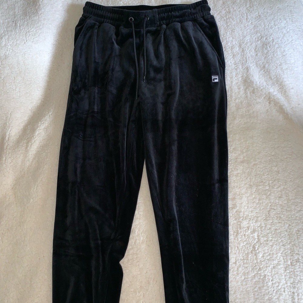 Fila Color Block Velour Tracksuit - Picture 5 of 6